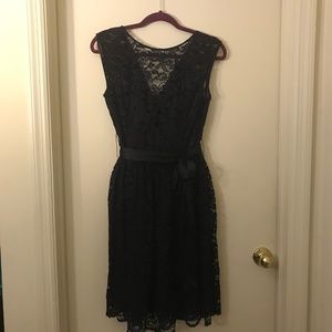 Tevolio Navy Lace Cocktail Dress in Size 12